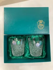 【最終値下げ!!】【新品未使用】BOHEMIA LASKA Maia　レースカットロックグラス  MS10