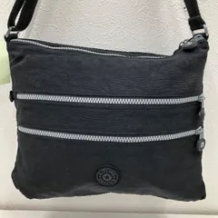 7094　Kipling　キプリング　ショルダーバッグ　肩がけ　斜めがけ　クロスボディ　ナイロン　メンズ　レディース　ユニセックス　黒　ブラック