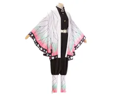 新入荷！ハロウィン 鬼滅の刃 胡蝶しのぶ衣装 コスプレ衣装 キッズ ハロウィン仮装 イベント衣装 クリスマスパーテー お誕生日プレゼント 撮影 劇場版グッズ 鬼滅の刃小物 学園祭