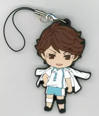 【中古】ストラップ(キャラクター) 及川徹(大王様Ver.) ねんどろいどぷらす ラバーストラップ 「ハイキュー!! ねんどろいど 及川徹」 GOODSMILE ONLINE SHOP購入特典