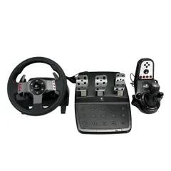 Logicool LPRC-13500 G27 ハンドル コントローラー レーシングホイール ペダル ロジクール ジャンク W10676105