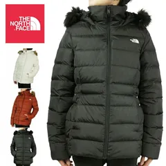 ノースフェイスレディース ダウンジャケットW GOTHAM JKT II-RTOウィメンズ ゴッサム2ジャケットレトロブラック ブリックハウスレッド ホワイトダウン アウター コート フード ファー 黒 赤 白 キルティング