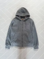 (3回着用) 100 ユニセックス CLRIDEN(クライドエヌ) おまけ付き 덤블 フード ジップアップ アウター シープスキン 100 ジップアップ ボア