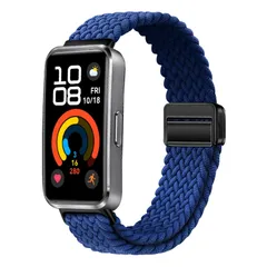 / Band 9 / 8 Band 対応 編み伸縮性 腕時計ベルト 10 スポーツストラップ スマートウォッチバンド ソフト Huawei 通気性 交換バンド 磁気クラスプ 男女兼用 ナイロンバンド 替えベルト Huawei Band [ZoRoll] 8 対