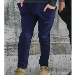 Bee【♪クーポン利用で20％OFF♪】テーパードパンツ◇無地ネイビー◇韓国子供服 韓国子ども服 韓国こども服 キッズ 女の子 男の子 90 100 110 120 130 140 150