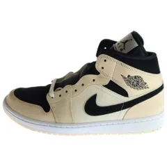 NIKE (ナイキ) WMNS AIR JORDAN 1 MID GUAVA ICE BQ6472-800 ウィメンズ エアジョーダン1 グアバアイス ミッドスニーカー US12/29.0cm ベージュ