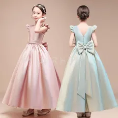 子供ドレス ピアノ発表会 ジュニアドレス ふんわりチュール160 150 140 演奏会 結婚式 キッズ こども コンクール 子供服 女の子