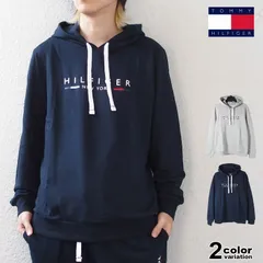 TOMMY HILFIGER トミー ヒルフィガー パーカー スウェット プルオーバー フレンチテリー ラウンジフーディ トップス 薄手 ロゴ メンズ レディース 部屋着 ルームウェア Sweat Pullover Hoodie [09T4526]