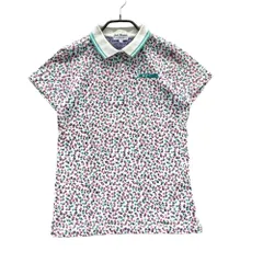 サイズ：1 JACK BUNNY ジャックバニー  半袖ポロシャツ 花柄 ホワイト系 [240101555057] ゴルフウェア レディース ストスト