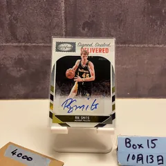 2018-19 Panini Certified Rik Smits 92/99 直筆サインカード Indiana Pacers Signed Sealed Delivered カード