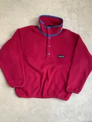 【Size 130】vintage  USA製 patagonia フリース ピンク シンチラ