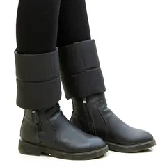 新品・【Y.WINNER】羽毛 ダウン あったか 足首ウォーマー メンズ レディース 兼用 【冷え性 足元の防寒対策・冷え取りに】 着脱簡単 通常タイプ プレゼント ギフト (ブラック) 1