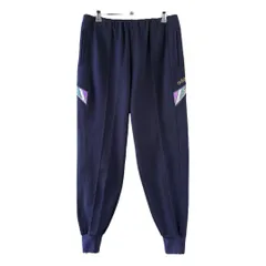 90s　adidas　トラックパンツ　ジャージ　刺繍ロゴ　レトロ　デサント