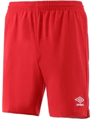 アンブロ umbro サッカー ジュニア用プラクティスウーブンパンツ ハーフパンツ ショートパンツ プラクティス フットボール チーム 部活 練習 トレーニング 試合 合宿 新入部員 キッズ  UUJPJD81 MRED