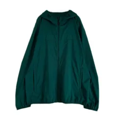 UNIQLO　デザインジャケット　パーカー　XL　フーディ　ジップ　グリーン