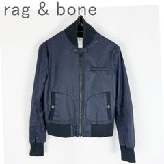 rag & bone チェスターコート レザー襟 ブラック 【XS】USA製 - メルカリ