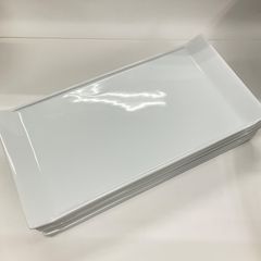 スペインCIM社Olaシリーズ白長方形皿セット大皿1 中皿6 エルブジ使用