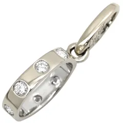 カルティエ Cartier ペンダントトップ ラブチャーム フルダイヤ ホワイトゴールド 6Pダイヤ 750WG 18K 【中古】のサムネイル