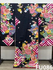 羽田登喜男 TOKIO et TOKI 落款入 金彩 叩き染 紋意匠 正絹 - メルカリ