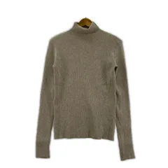 Mila Owen ミラオーウェン タートルネック リブニット size0/ベージュ