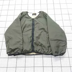 ◇ ⊇ Kastane カスタネ リバーシブル 長袖 ボア ブルゾン サイズF カーキ系アイボリー系 レディース E  【1510070001481】のサムネイル