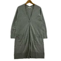 GLOBAL WORK グローバルワーク Vネックカーディガン sizeM/ライトグレー