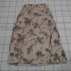 ◇ ⊂ チャオパニックティピー CIAOPANIC TYPY 花柄ロングスカート ベージュ系 レディース ONE E  【1510240008531】