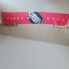 韓国 サッカー マフラー 出品