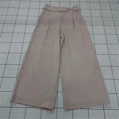 ◇ ⊂ クチュールブローチ Couture Brooch ワイドパンツ ピンク系 38 レディース E  【1510240009989】