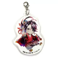 【中古】キーホルダー・マスコット(キャラクター) 曇芭恋(笑顔) 「煉獄に笑う ～舞台×原作～展 キャラクターチャーム」