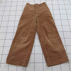 ◇ ⊇ コーエン coen コーデュロイ ワイドパンツ ベージュ系 Mサイズ レディース E  【1510240010886】