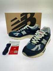 【中古品】NEW BALANCE ニューバランス 991V2 U991VN2 MADE IN UK ローカット スニーカー 靴 【162-251203-kk-12-min】