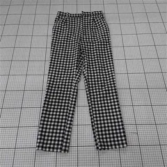 ◇ ⊂ プローズヴァース prose verse ギンガムチェックパンツ Mサイズ レディース ブラック系 E  【1510240014006】