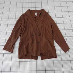 ◇ ⊇ ニコアンド niko and... ST94WJ04AD ダブルジャケット ブラウン系 レディース E  【1510240015515】