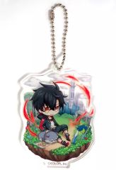 中古】キーホルダー・マスコット(キャラクター) 中原中也 メタル