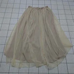 ◇ Θ クチュールブローチ Couture Brooch チュールスカート ベージュ系 38 レディース E  【1510290002879】