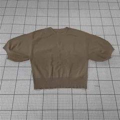 ◇ ⊂ センスオブプレイス SENSE OF PLACE AA15-22B110 半袖ニット ベージュ系 レディース ONEサイズ E  【1510290003463】