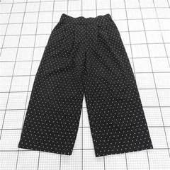 ◇ ⊂ グローバルワーク GLOBAL WORK ドット柄ワイドパンツ Sサイズ レディース E  【1510290007454】