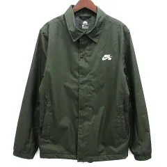 ナイキ エスビー NIKE SB ASSISTANT コーチ ジャケット オリーブグリーン 緑 M 923109-355