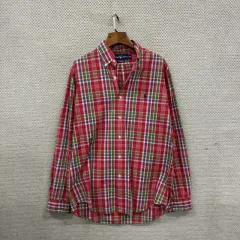 POLO RALPH LAUREN ポロラルフローレン カジュアル 刺繍 ロゴ ヴィンテージ CHECK シャツ M A02130