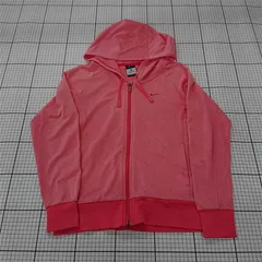 ◇ Θ ナイキ NIKE ドライフィット フルジップパーカー ピンク系 S レディース E  【1510290013516】