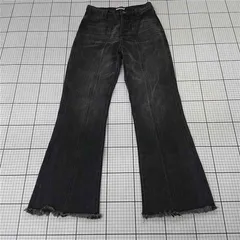 ◇ Θ クラシカルエルフ Classical Elf フレアカットオフデニムパンツ ブラック系 S レディース E  【1511060031013】