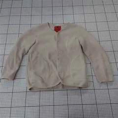 ◇ ⊇ アールエヌエー RNA M-1699 フリースカーディガン ベージュ系 レディース Mサイズ E  【1511060030993】