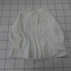 ◇ Θ シップス any SHIPS any ギャザースリーブブラウス ホワイト系 レディース F E  【1511060031815】