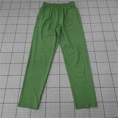 ◇ ⊂ グリーンレーベルリラクシング green label relaxing イージーパンツ ライトグリーン L レディース E  【1511060032768】