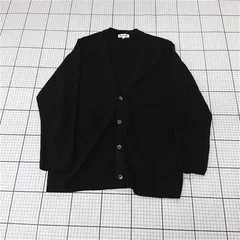 ◇ Θ グローバルワーク GLOBAL WORK カーディガン ブラック系 Lサイズ メンズ E  【1511060032751】