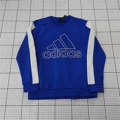◇ ⊇ アディダス adidas HM9589 JB PES クルーネック トレーナー 150 ブルー系 キッズ E  【1511060032591】