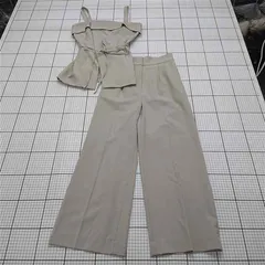 ◇ Θ ナチュラルビューティーベーシック NATURAL BEAUTY BASIC セットアップ ベージュ系 S レディース E  【1511060033147】