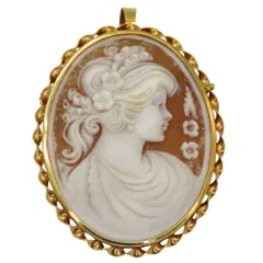 2025年最新】カメオブローチ18kの人気アイテム - メルカリ