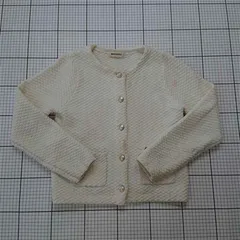 ◇ ⊇ ミッシュマッシュ MISCH MASCH MM438502 ノーカラージャケット アイボリー系 レディース E  【1511110049609】